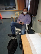 Jaakko ottaa rennosti.